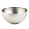 Stainless Steel Fruit Salad Bowls 12/15/20cm Double Walled Bowl For Salade Soup Rice Kitchen Tableware Food Container