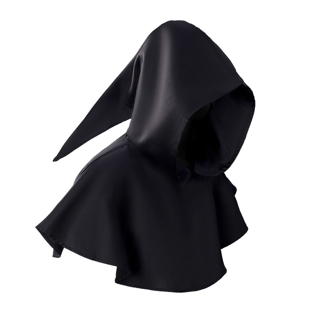 Stretchy Halloween Hooded Hat Multipurpose Medieval Cape Casual Halloween Death Cloak  Adults