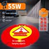 Industrial Safety Projector Light for Outdoor Crane and Forklift Applications