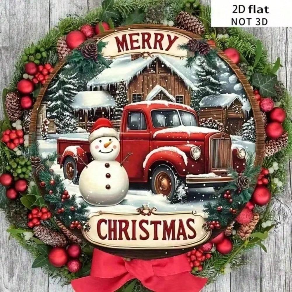 Metal Wall Art Basket with Artificial Apples - Rustic Farmhouse Kitchen Decor, 3D Fruit Hanging Sign for Wall