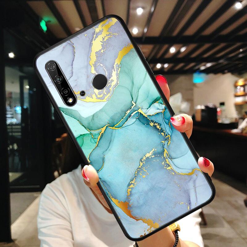 Colorful Marble Phone Case For Huawei P50 Pro P30 P40 Lite P40Pro P20 Lite P10 Plus Mate 20 Pro Mate20 X