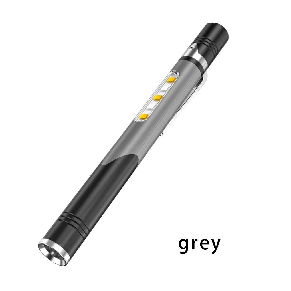 USB Charging Flashlight 4 Modes Adjustable Mini Small Hand Torch Camping Caving Climbing Emergency Lighting Lamp