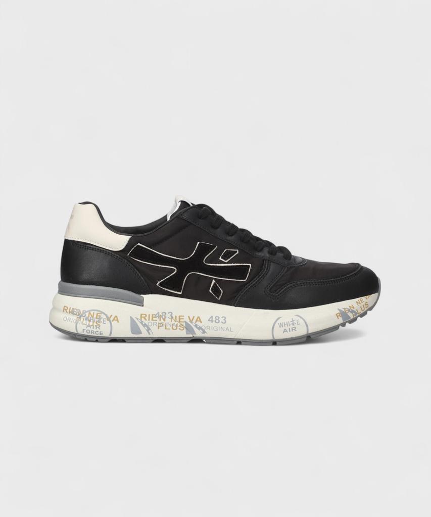 Premiata [Mick] Black Men'S Mix Sneakers
