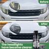 Car Headlight Polishing Cleaner Scratch Repair Polish Fluid Long-Lasting Cleaning Liquid Auto Headlamp Maintenance Refurbishment