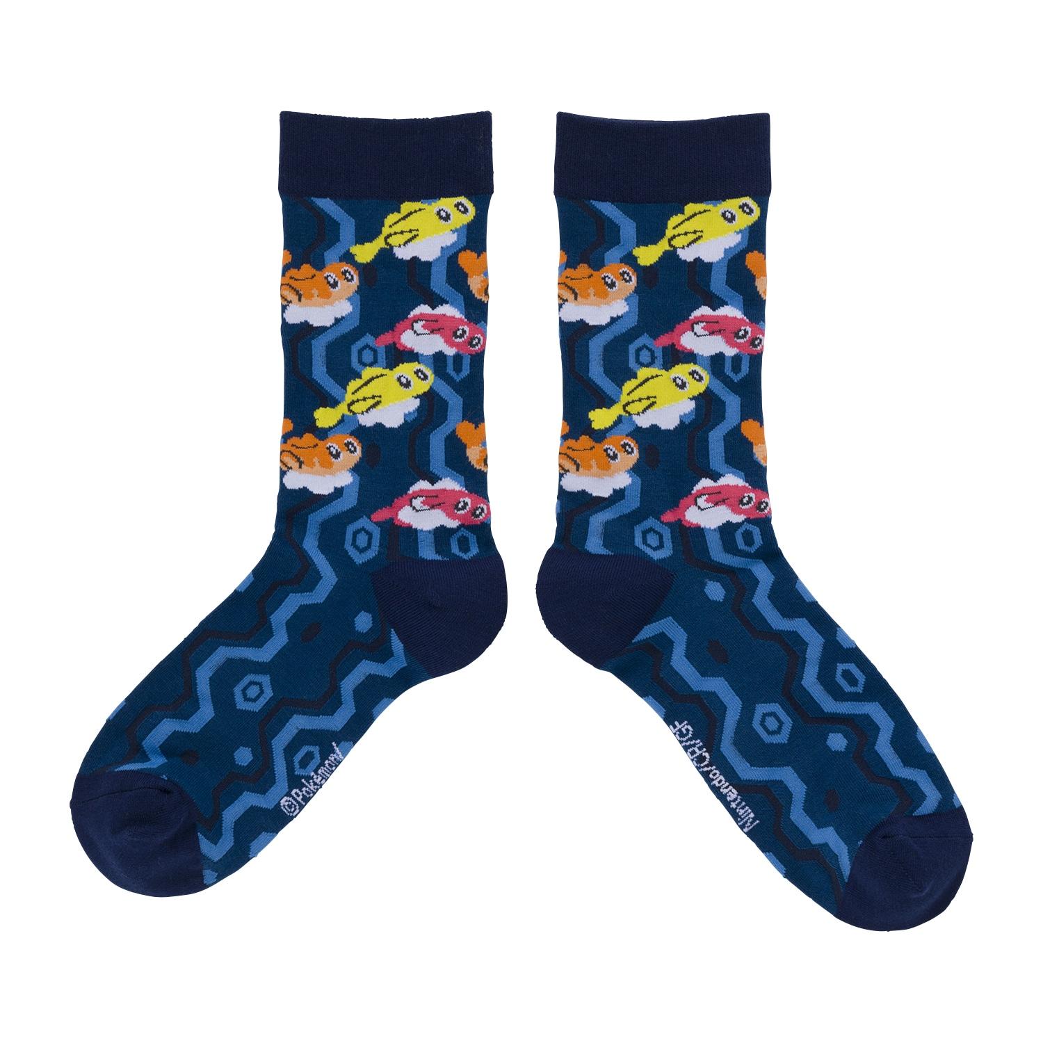 [Pokemon] Pokemon Center Friends Socks (Blue, 23-25cm)