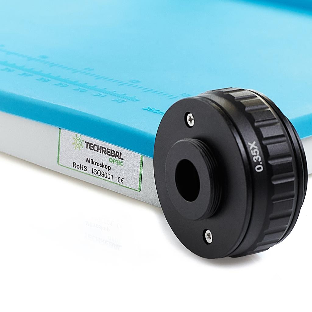 0.35X Camera Adapter For Adjusting The Focus Of A Stereo Microscope
