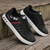 Herren Leder Freizeitschuhe Mode Lässige Board Schuhe Outdoor Laufschuhe für Herren Tennis Trainingsschuh Schnürschuhe Flats Sneakers