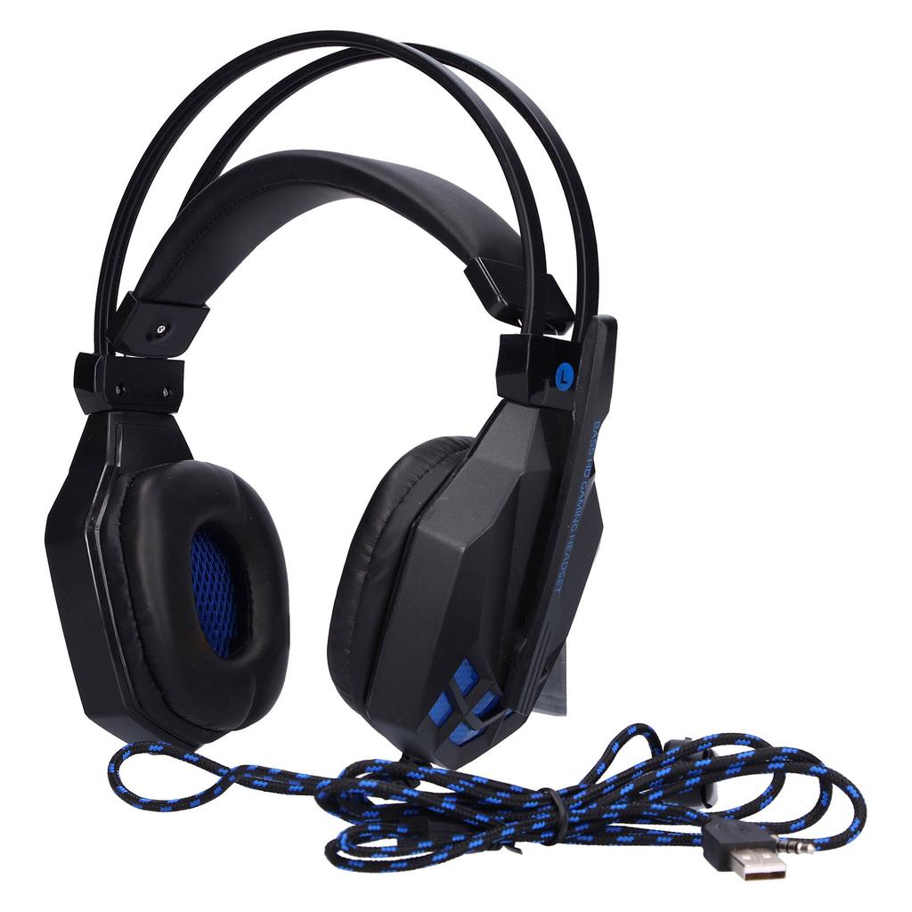 Gaming-Headset Beleuchtetes Gaming-Headset mit geräuschunterdrückendem Mikrofon für PS4