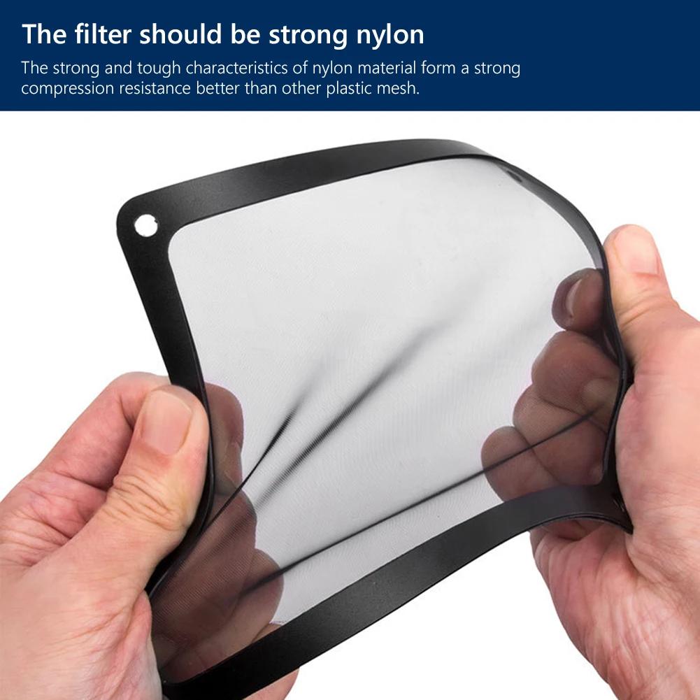 80-140MM Magnetischer Staubfilter Staubdichte Mesh-Abdeckung Rahmen Schwarzes Mesh-Netz Gitter für PC Computergehäuse Kühlventilator Zubehör