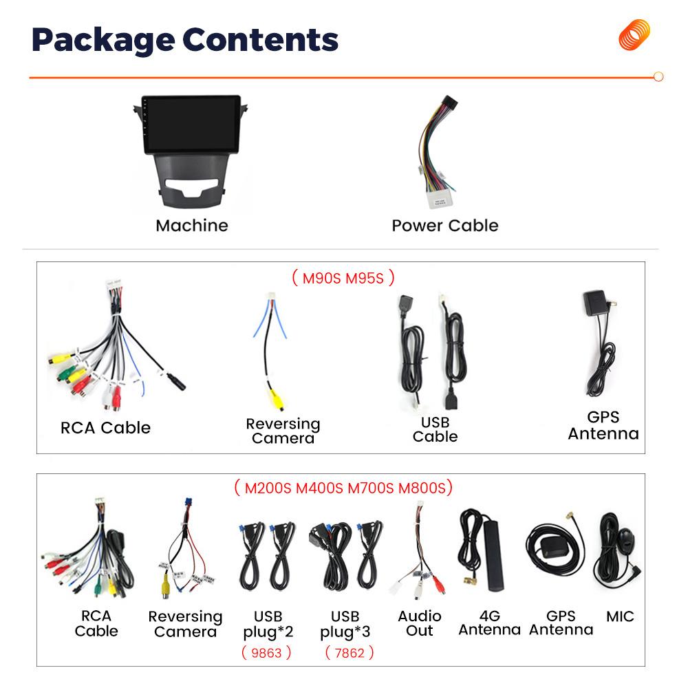 Navifly 8-Core 8+256G Android All In One Stereo Multimedia Player For SsangYong Korando 3 Actyon 2 2013-2017 GPS 2 Din Car Radio