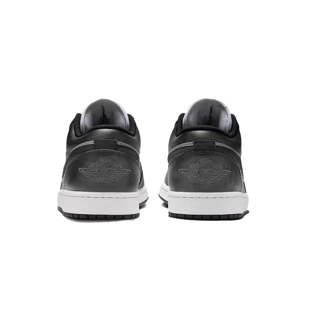 Jordan Air Jordan 1 Abrasion Resistant Abrasion Resistant Low top Vintage Basketball Shoes Unisex Black 553558-030(Team210-)
