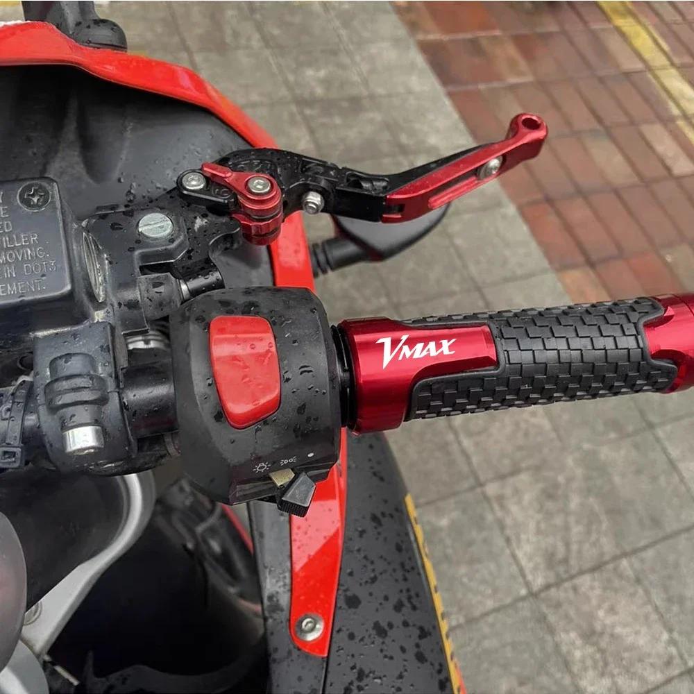 Motorcycle Handlebar Grips Ends Hand Handle Bar Grip For Yamaha V-MAX V Max Vmax 1200 1985-2016 2010 2011 2012 2013 2014 2015