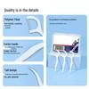 Ultra-Fine Bamboo Dental Floss Picks (50 Pcs)