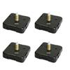 Clock Mechanism - ARTEMIO - 4 Mechanisms - Black - Synthetic - 5.5 X 5.5 Cm