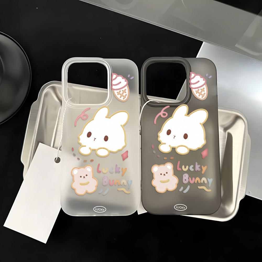 Mobile Phone Cases for iPhone 11 13 15 Pro Max 12 14 Pro Max Case iPhone 16 15 Plus 13 Pro 12 Mini 13 Mini Frosted Texture Painted Cartoon Flowers