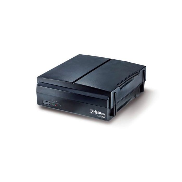 Onduleur Riello UPS Protect Plus PRP 650 - CA 220-240 V - 360 Watt - 650 VA - 2 connecteurs de sortie - noir