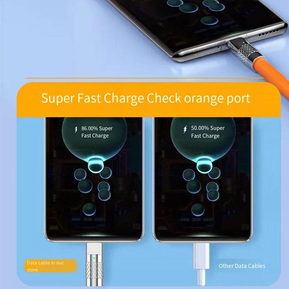 Stable Performance Type C to USB Cable 2M for Fast Charging For Xiaomi