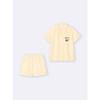 GU by Uniqlo Cotton Pajamas  Short Sleeve   Shorts  Puppet Seung Sun