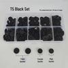 120-Piece Snap Fastener Installation Tool Set with Colorful Resin Buttons and Hand Press Pliers