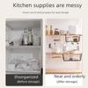 Universal Iron Kitchen Cabinet Hanging Storage Basket