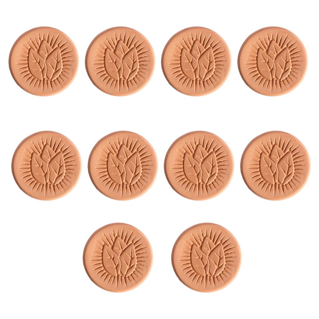 Small Round Moisture Bar Smoke Cigars Humidifier Terracotta Humidifying Stone for Storage Maintain Moisture Level