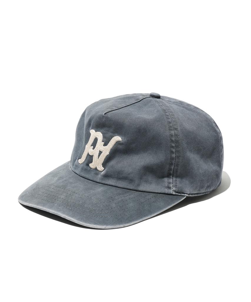 PARTIMENTO Vtg gewaschen dicht Pa Kappe Blau Grau