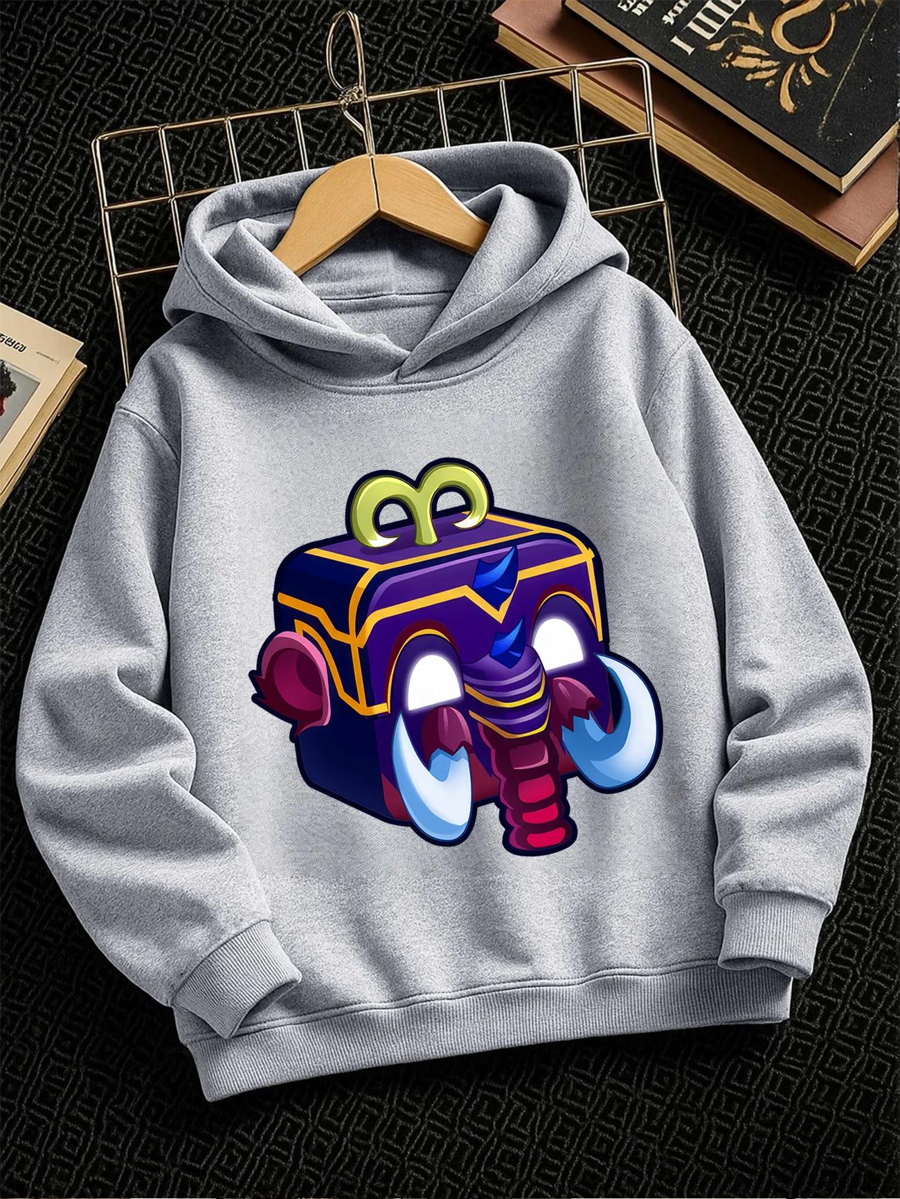 Lovely Fruit Box Kids Zip Hoodie Summer Cute Crewneck Cartoon Ages 3-14 100