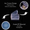 Screw Holder Mini Case Organizer Plastic storage Container mini Plastic Box Practical Adjustable Compartment bead storage case