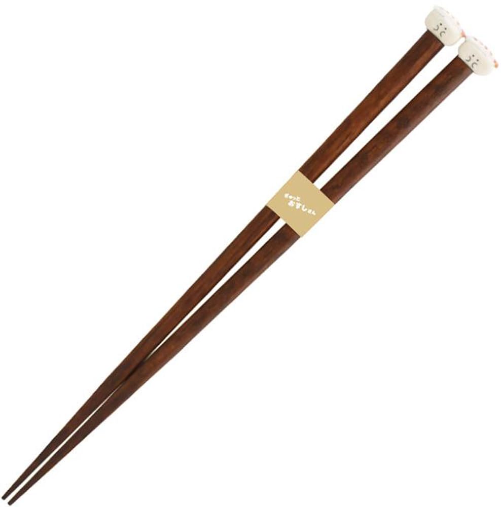 Ippinsha Gyutto Shrimp Made In Gift Item 48060 Sushi-san Chopsticks, 21cm, Japan,