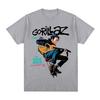 Men's & Women's New Y2K‑Style Vintage T‑Shirt with Gorillaz Geep Logo Hip‑Hop Punk Rock Band Graphic Print Women And Men T-shirt