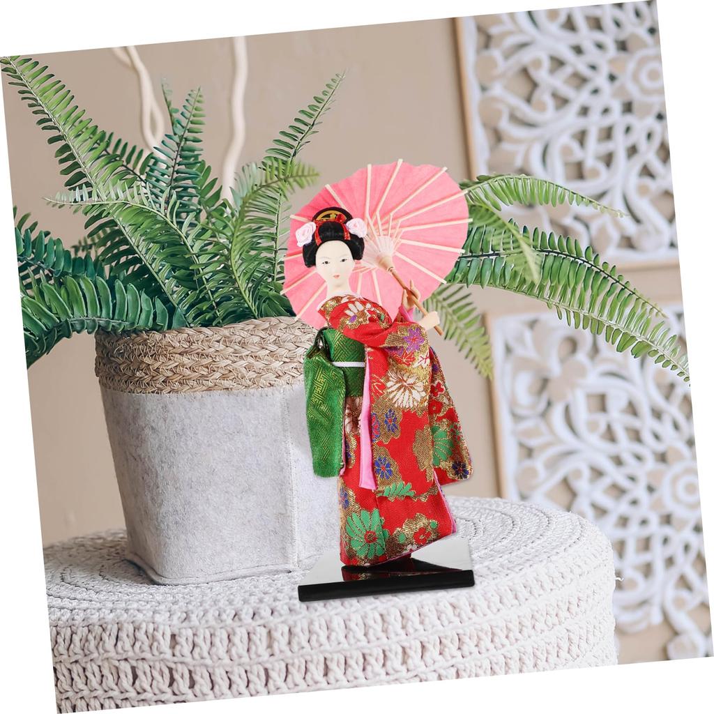 Alasum Japanese Dancing Maiko Geisha Doll Oriental Japanese Style Souvenir Doll, Model, Doll, Decorative, Geisha, Maiko,