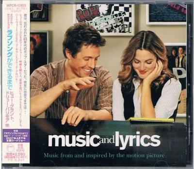 CD VARIOUS  Music And Lyrics Music From The Mo WPCR12603 Warner Sunset R 2007 Japan Soundtracks  Musicals Used