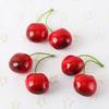 10 Pair False Cherry Decorations Artificial Cherries Props for Shopping Mall