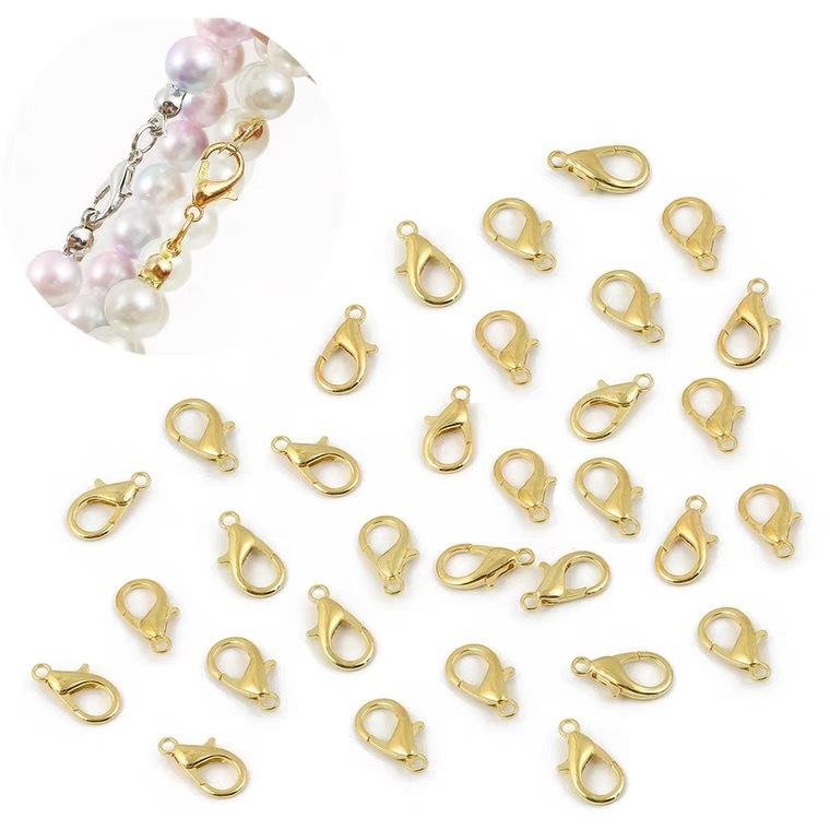 Suprimentos para Festa em Casa 10 peças/lote DIY Achados de Joalheria da Moda Fabricação de Joias Liga Popular Fecho Lagosta Para Colar Pulseira Ganchos Corrente Alta Qualidade