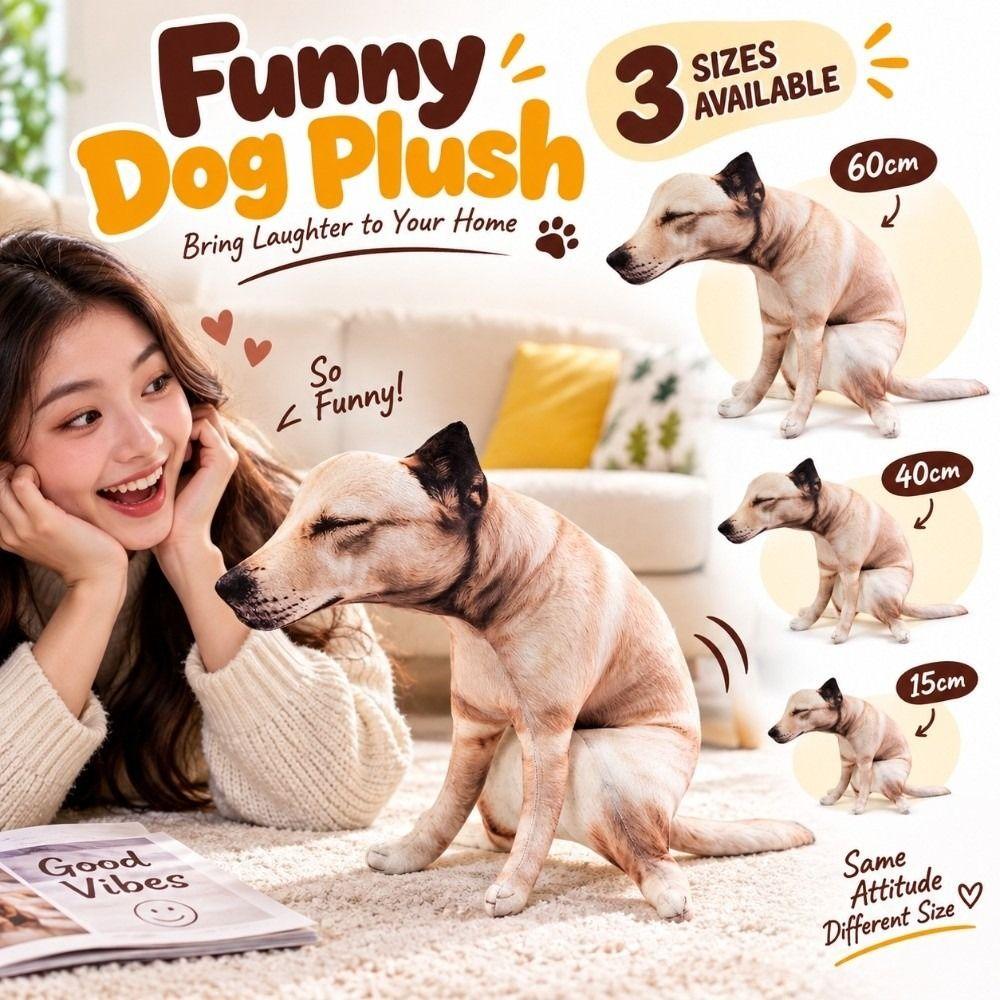 Lightweight Cute Dog Poop Shaped Plush Pillow Poop Shaped Plush Toy Nap Lounging Stress Relief