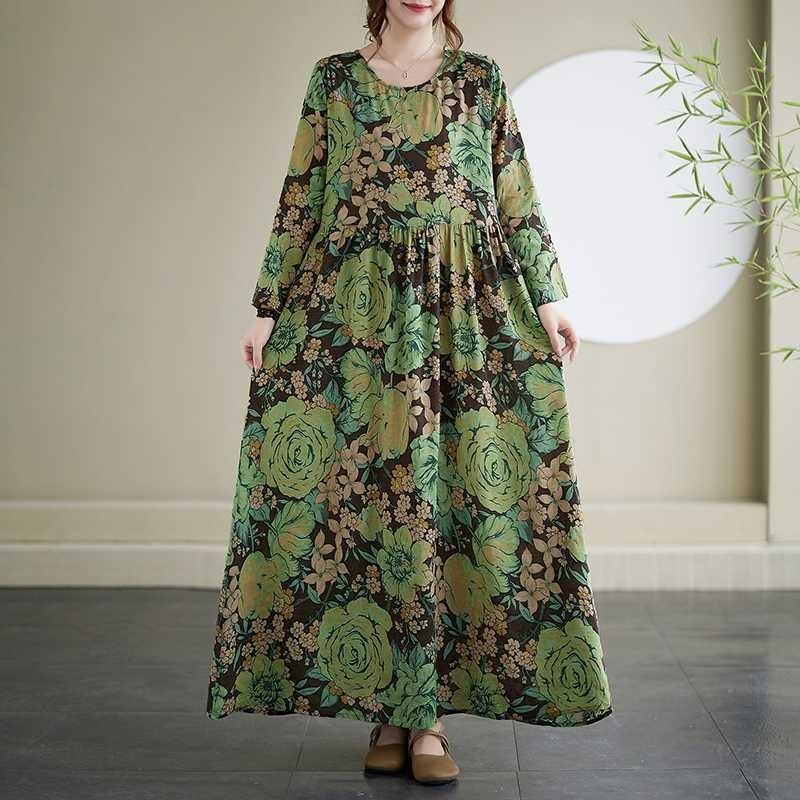 New Floral Resort Style Vintage Dresses