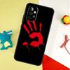 Bloody Hand For Samsung Galaxy A54 A34 A14 A55 A35 A15 A53 A33 A13 A05 A06 A16 A22 A32 A52 Phone Case