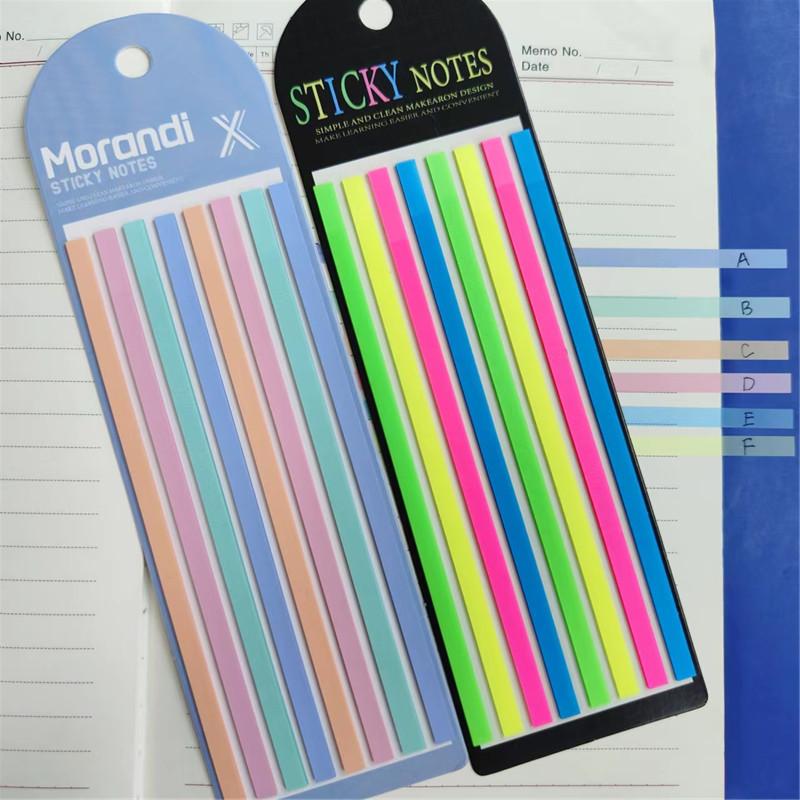 160Sheets Markers Index Tabs Bookmark Transparent Sticky Classify Files For Book Waterproof Notes Strip Student Flags