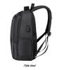 Men's Large Capacity Color Block Laptop Backpack - Business Casual & Student Friendly