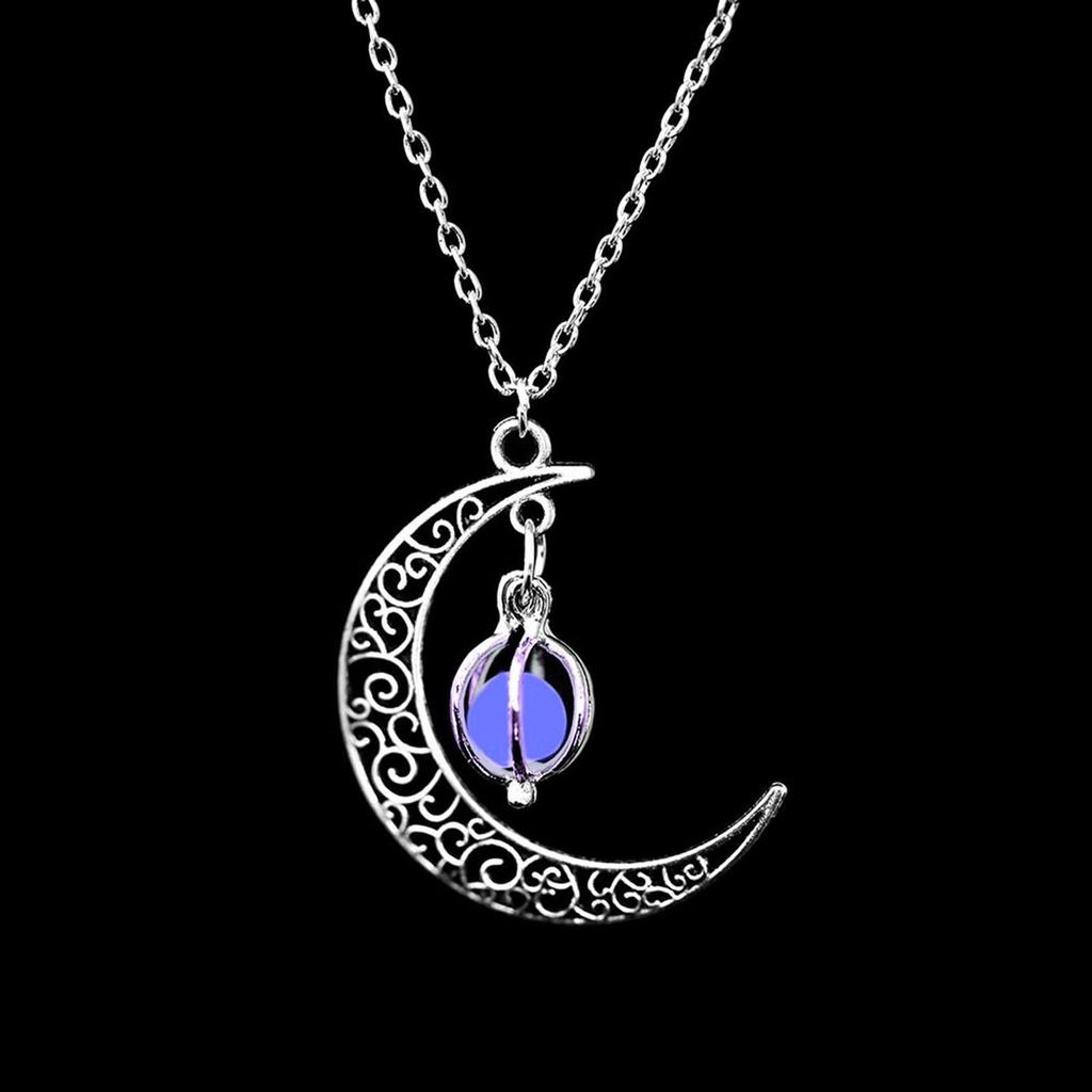 Moon Glowing Luminous Hollow Pumpkin Fashion Pendant Charm, Birthday , The Dark Gifts