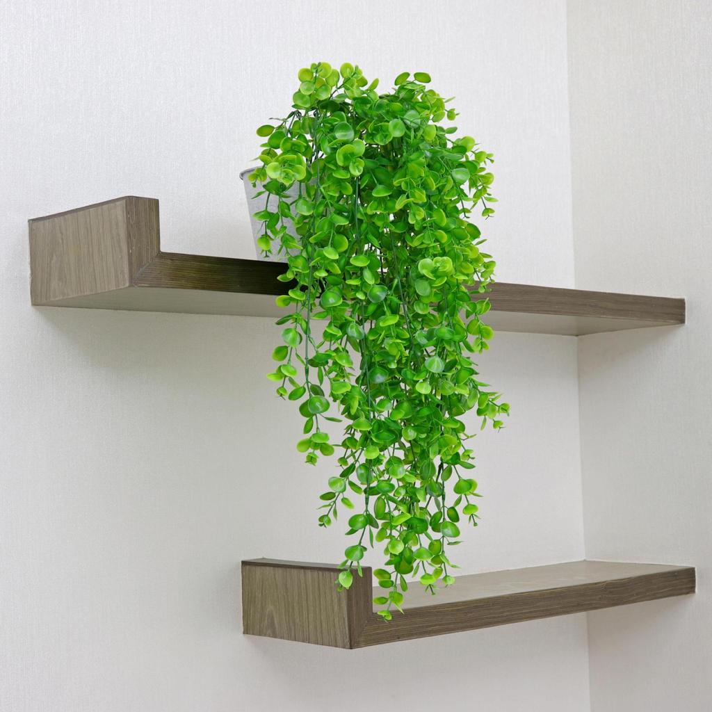 Artificial Eucalyptus Vine with Leaves and Flowers - Scenic Wall Hanging Decoration.