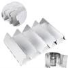 8/10/12/16 Plates Gas Stove Wind Shield Outdoor Camping Picnic Cooking Burner Windproof Screen Aluminum Alloy Wind Screen