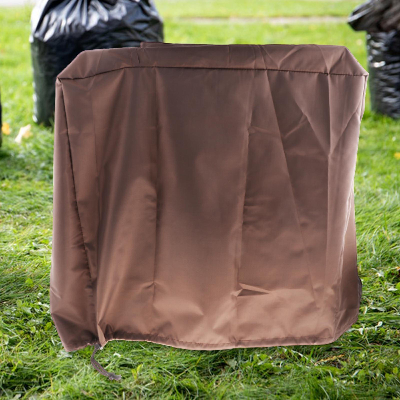 

Выдвижной садовый шланговый барабан Чехол Защитные аксессуары Пылезащитный Защитный Водный кофейный