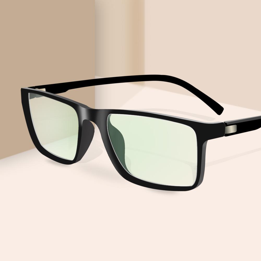 Anti Blue Light Reading Glasses For Men Business Plastic Titanium Computer Glasses Ultraviolet-Proof Uv400