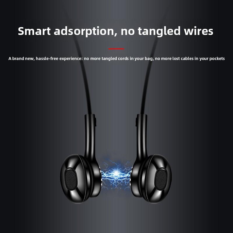Admisitr Wireless Bluetooth Headphones, Neck-hanging Noise-cancelling Stereo, Universal 5.0 Running Phone for Sports