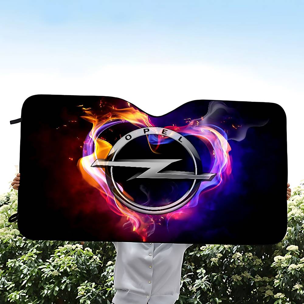 Opel LOGO Stylish And Trendy Windshield Sunshade, Car Windshield Cover, Car Sunshade Curtain, Car Sun Protection Cover