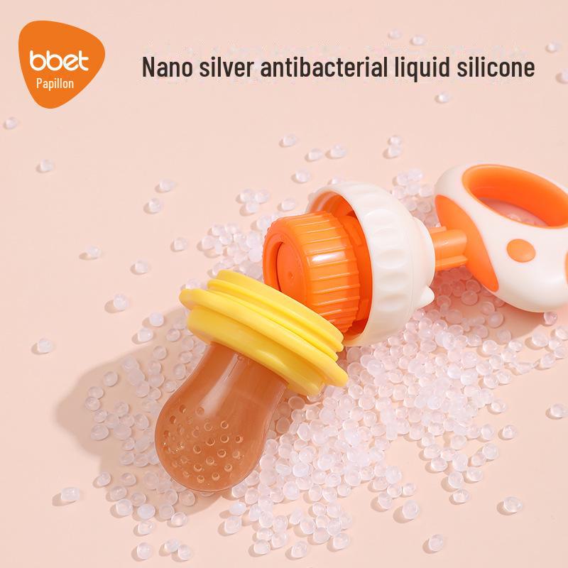 Silikonowy gryzak owocowo-warzywny w formie woreczka: Patyczek do gryzienia Suplement diety Narzędzie