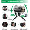 Monocular Telescope 80x100 High Power with Smartphone Adapter Tripod Larger Vision Monoculars for Adults with BAK4 Prism & FMC Lens Suitable for Bird