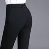 Office Lady Solid Slim Pencil Suits Pants Spring Autumn New Korean Fashion All-match Women High Waist Casual Straight Trousers