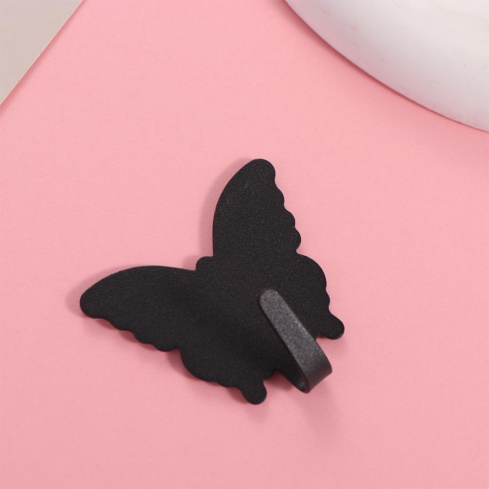 Stainless Steel Butterfly Storage Hanger Wall Mounted Key Holder Butterfly Wall Hooks  for Home